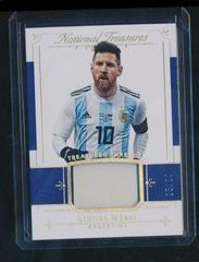 Lionel Messi [Gold] Soccer Cards 2018 Panini National Treasures Prices