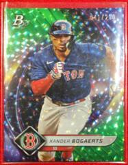 Xander Bogaerts [Platinum Bar] #3 Baseball Cards 2022 Bowman Platinum Prices