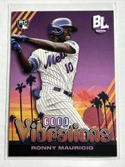 Ronny Mauricio #GV-18 Baseball Cards 2024 Topps Big League Baseball Good Vibrations Prices