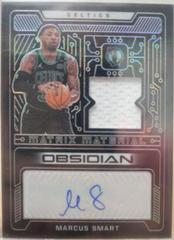 Marcus Smart #MMA-MSM Basketball Cards 2021 Panini Obsidian Matrix Material Autographs Prices