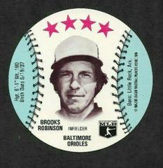 Brooks Robinson Baseball Cards 1976 Isaly's Sweet William Disc Prices