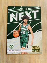 Andre Jackson Jr. #11 Basketball Cards 2023 Panini Hoops We Got Next Prices