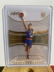 Kristaps Porzingis [Blue Jersey Bronze] #116 Basketball Cards 2015 Panini Clear Vision Prices