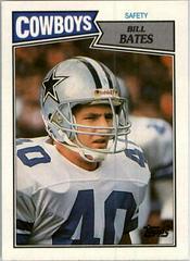 Bill Bates #270 Football Cards 1987 Topps Prices