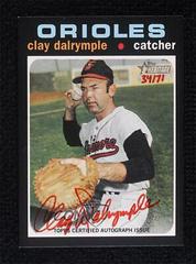 Clay Dalrymple [Red Ink] #CD Baseball Cards 2020 Topps Heritage Real One Autographs Prices