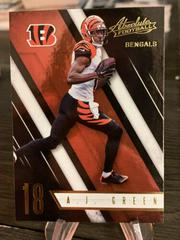 A.J. Green [Spectrum Green] #23 Football Cards 2016 Panini Absolute Prices