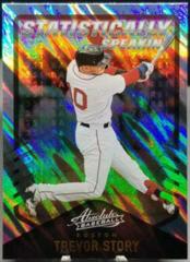 Trevor Story [Retail Lava] #SS-9 Baseball Cards 2022 Panini Absolute Statistically Speaking Prices