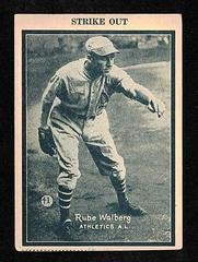Rube Walberg [Hand Cut] Baseball Cards 1931 W517 Prices