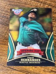 Felix Hernandez Baseball Cards 2013 Topps Opening Day Stars Prices