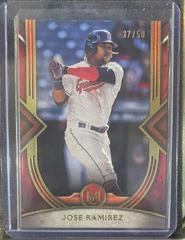 Jose Ramirez [Ruby] #99 Baseball Cards 2022 Topps Museum Collection Prices