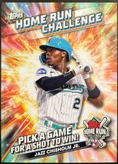 Jazz Chisholm Jr. Baseball Cards 2024 Topps Home Run Challenge Prices