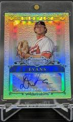 Dustin Evans [Autograph Refractor] Baseball Cards 2006 Bowman Sterling Prospect Prices
