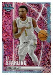 JJ Starling [Speckle] #NN-8 Basketball Cards 2022 Bowman University Best Neon Neophytes Prices