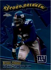 Michael Strahan Football Cards 2003 Topps Chrome Record Breakers Prices