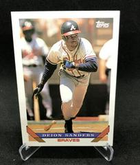 Deion Sanders Baseball Cards 1993 Topps Prices