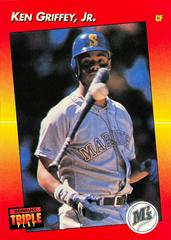 Ken Griffey Jr. Baseball Cards 1992 Panini Donruss Triple Play Prices