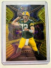 Aaron Rodgers [Gold] Football Cards 2021 Panini Select Phenomenon Prices