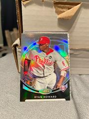 Ryan Howard [Refractor] #18 Baseball Cards 2010 Finest Prices