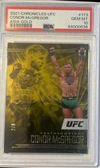 Conor McGregor [Asia Gold] #255 Ufc Cards 2021 Panini Chronicles UFC Prices