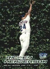 Rickey Henderson #244 Baseball Cards 2000 Ultra Prices