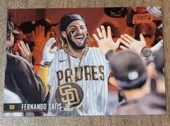 Fernando Tatis Jr. [Red] #292 Baseball Cards 2021 Stadium Club Chrome Prices