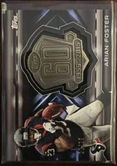 Arian Foster [Gold Border] #T60-AF Football Cards 2015 Topps 60th Anniversary Prices