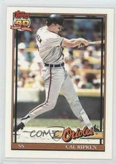 Cal Ripken Jr. #150 Baseball Cards 1991 Topps Tiffany Prices