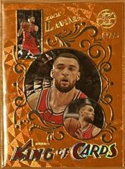 Zach LaVine [Orange] #9 Basketball Cards 2021 Panini Illusions King of Cards Prices