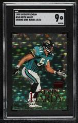 Kevin Hardy [Shining Star Rubies] #140 Football Cards 1999 Skybox Premium Prices
