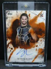 Seth Rollins [Orange] Wrestling Cards 2018 Topps WWE Undisputed Autographs Prices