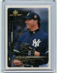 Roger Clemens [Gold Script] Baseball Cards 1999 Upper Deck MVP Prices