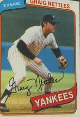 Graig Nettles #359 Baseball Cards 1980 O Pee Chee Prices