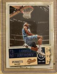 Carmelo Anthony #76 Basketball Cards 2004 Fleer Authentix Prices