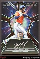 Yordan Alvarez [Hyper] #DSS-YA Baseball Cards 2022 Panini Chronicles Deep Space Signatures Prices