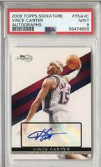 Vince Carter #TSAVC Basketball Cards 2008 Topps Signature Autographs Prices