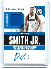 Dennis Smith Jr. #CA-DSJ Basketball Cards 2017 Panini Chronicles Autographs Prices