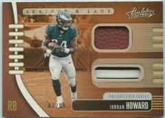 Jordan Howard #5 Football Cards 2019 Panini Absolute Leather and Lace Prices