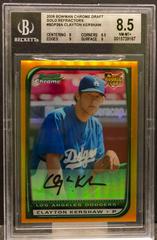 Clayton Kershaw [Gold Refractor] #BDP26 Baseball Cards 2008 Bowman Chrome Draft Prices