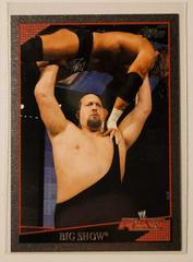 Big Show [Black] #12 Wrestling Cards 2009 Topps WWE Prices