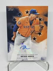Bryan Abreu [Black] #BSA-BA Baseball Cards 2024 Topps Baseball Stars Autograph Prices