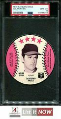 Nolan Ryan Baseball Cards 1976 Safelon Discs Prices