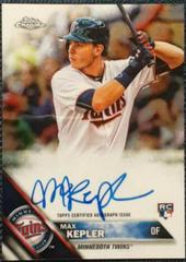 Max Kepler #RA-MK Baseball Cards 2016 Topps Chrome Rookie Autographs Prices