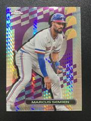 Marcus Semien Baseball Cards 2023 Topps Chrome TacoFractor Prices