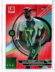 Niclas Fullkrug [Red] #38 Soccer Cards 2022 Topps Finest Bundesliga Prices