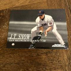 JT Snow #214 Baseball Cards 2000 Skybox Dominion Prices