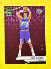 Karl Malone [Purple] Basketball Cards 2023 Donruss Elite Prices