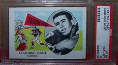 Coolidge Hunt Football Cards 1961 NU Card Prices