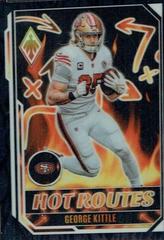 George Kittle [Black] #HR-29 Football Cards 2022 Panini Phoenix Hot Routes Prices