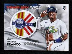 Wander Franco Baseball Cards 2022 Topps City Flag Patch Relics Prices