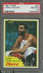 Lionel Hollins Basketball Cards 1981 Topps Prices
